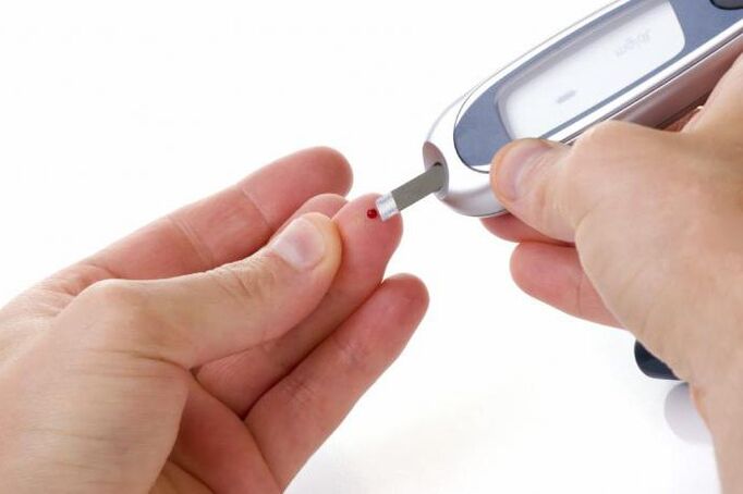 Existas de sangue para a diabetes